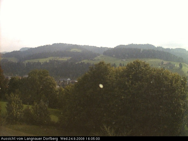 Webcam-Bild: Aussicht vom Dorfberg in Langnau 20080924-160500