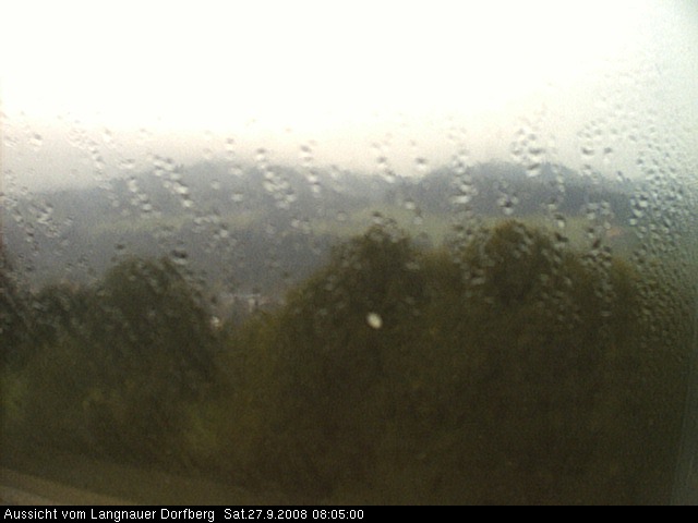 Webcam-Bild: Aussicht vom Dorfberg in Langnau 20080927-080500