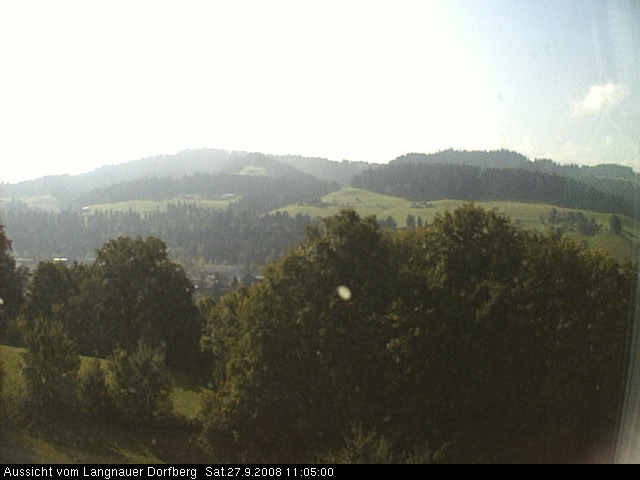 Webcam-Bild: Aussicht vom Dorfberg in Langnau 20080927-110500