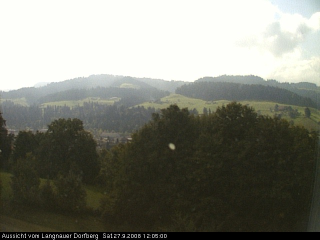 Webcam-Bild: Aussicht vom Dorfberg in Langnau 20080927-120500
