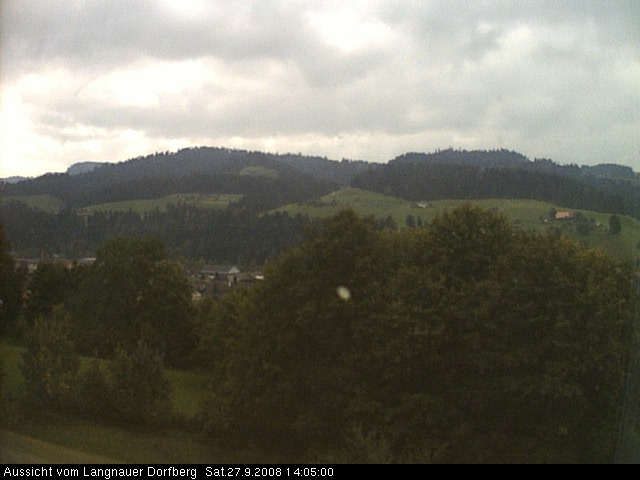 Webcam-Bild: Aussicht vom Dorfberg in Langnau 20080927-140500