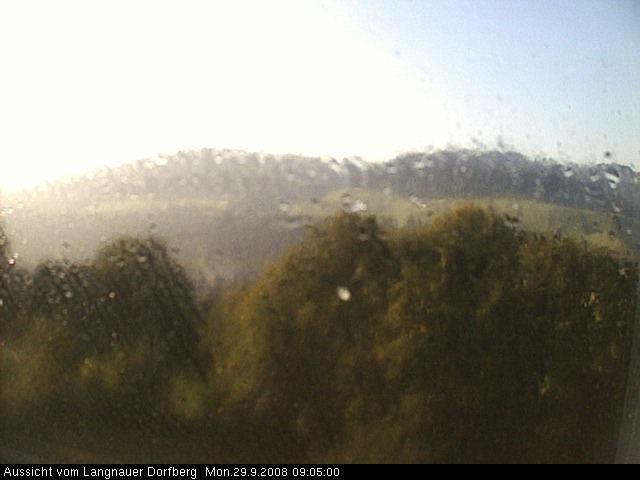 Webcam-Bild: Aussicht vom Dorfberg in Langnau 20080929-090500