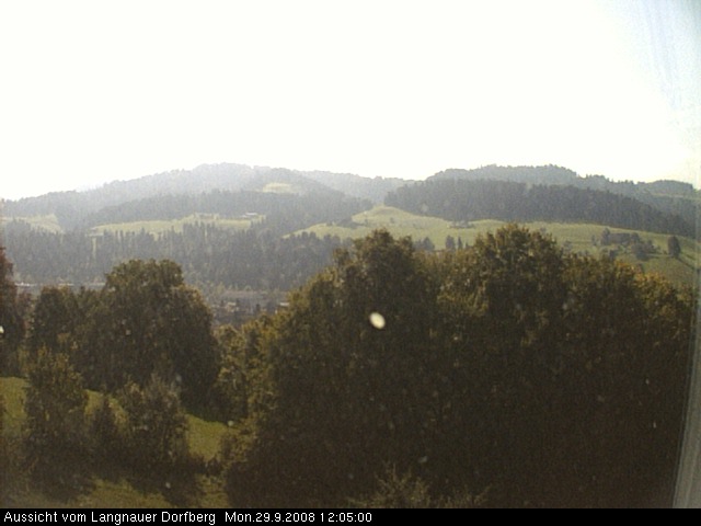 Webcam-Bild: Aussicht vom Dorfberg in Langnau 20080929-120500