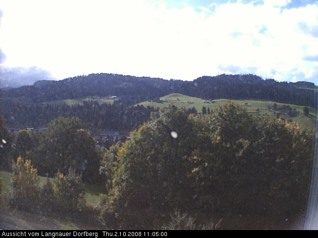 Webcam-Bild: Aussicht vom Dorfberg in Langnau 20081002-110500