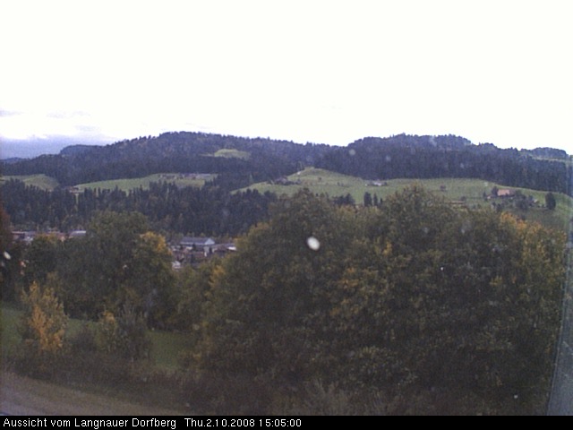 Webcam-Bild: Aussicht vom Dorfberg in Langnau 20081002-150500