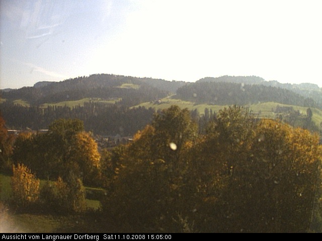 Webcam-Bild: Aussicht vom Dorfberg in Langnau 20081011-150500