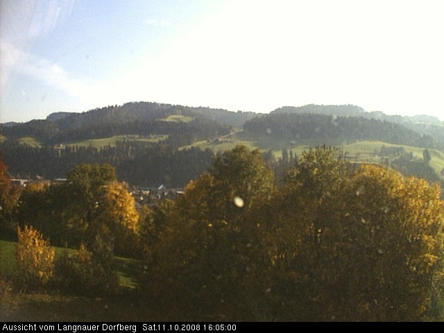 Webcam-Bild: Aussicht vom Dorfberg in Langnau 20081011-160500