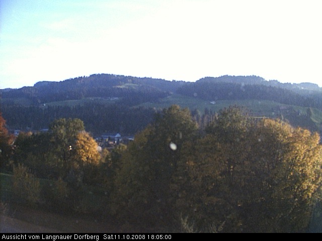 Webcam-Bild: Aussicht vom Dorfberg in Langnau 20081011-180500