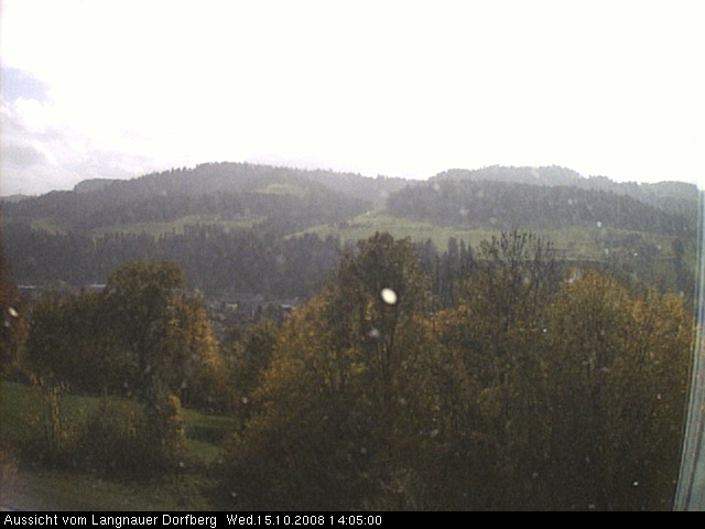 Webcam-Bild: Aussicht vom Dorfberg in Langnau 20081015-140500