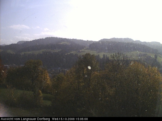 Webcam-Bild: Aussicht vom Dorfberg in Langnau 20081015-150500