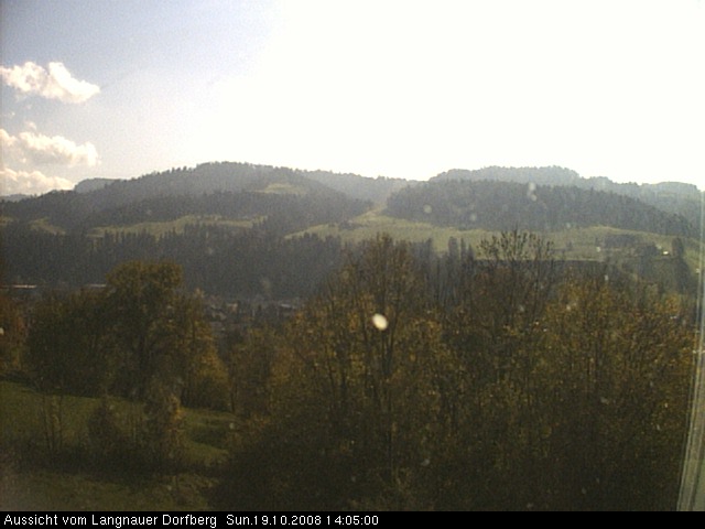 Webcam-Bild: Aussicht vom Dorfberg in Langnau 20081019-140500