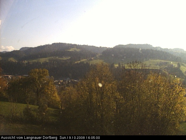 Webcam-Bild: Aussicht vom Dorfberg in Langnau 20081019-160500