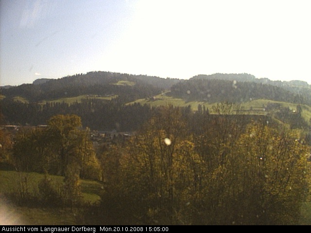 Webcam-Bild: Aussicht vom Dorfberg in Langnau 20081020-150500