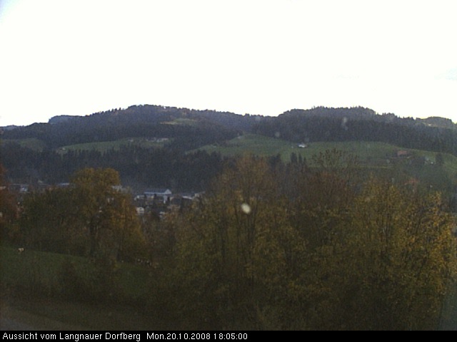 Webcam-Bild: Aussicht vom Dorfberg in Langnau 20081020-180500