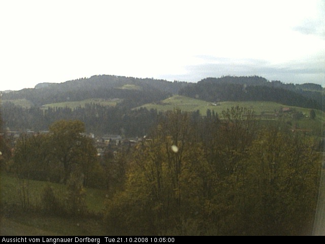 Webcam-Bild: Aussicht vom Dorfberg in Langnau 20081021-100500