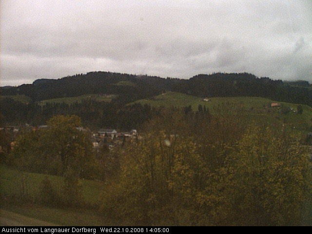 Webcam-Bild: Aussicht vom Dorfberg in Langnau 20081022-140500