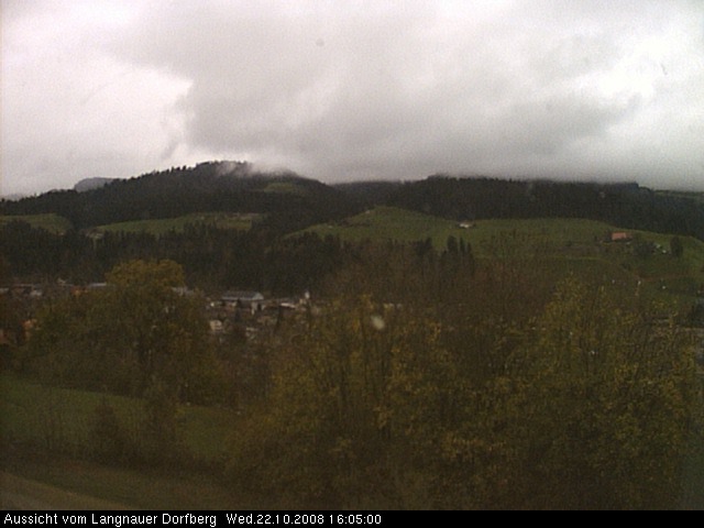 Webcam-Bild: Aussicht vom Dorfberg in Langnau 20081022-160500