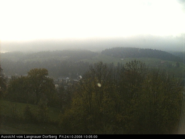 Webcam-Bild: Aussicht vom Dorfberg in Langnau 20081024-100500