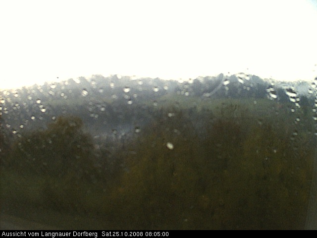 Webcam-Bild: Aussicht vom Dorfberg in Langnau 20081025-080500