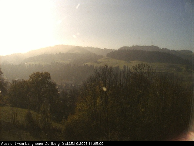 Webcam-Bild: Aussicht vom Dorfberg in Langnau 20081025-110500