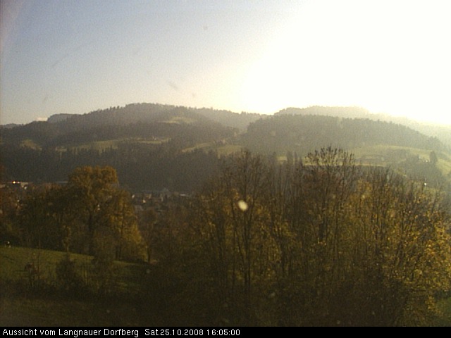 Webcam-Bild: Aussicht vom Dorfberg in Langnau 20081025-160500