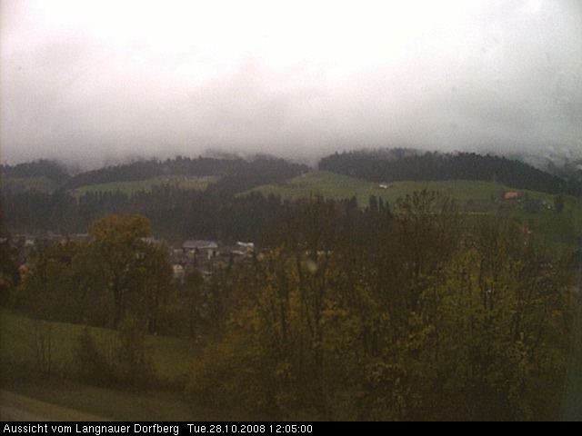 Webcam-Bild: Aussicht vom Dorfberg in Langnau 20081028-120500