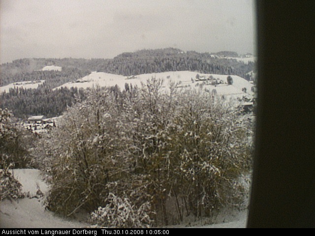 Webcam-Bild: Aussicht vom Dorfberg in Langnau 20081030-100500