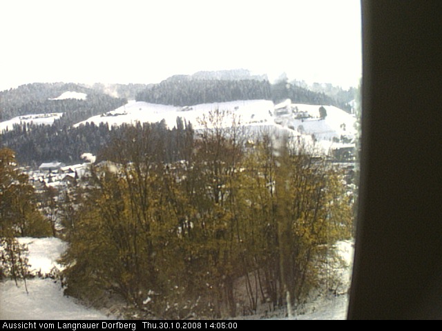 Webcam-Bild: Aussicht vom Dorfberg in Langnau 20081030-140500