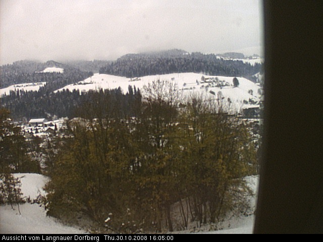 Webcam-Bild: Aussicht vom Dorfberg in Langnau 20081030-160500