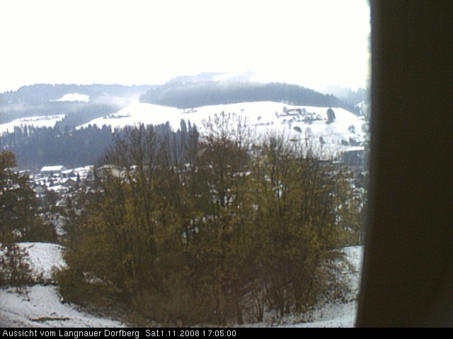 Webcam-Bild: Aussicht vom Dorfberg in Langnau 20081101-170500