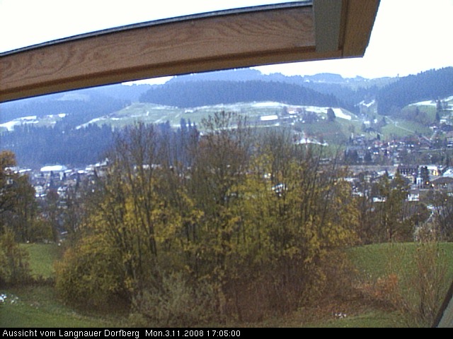 Webcam-Bild: Aussicht vom Dorfberg in Langnau 20081103-170500