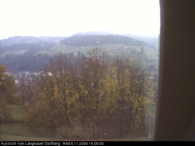 Webcam-Bild: Aussicht vom Dorfberg in Langnau 20081105-160500