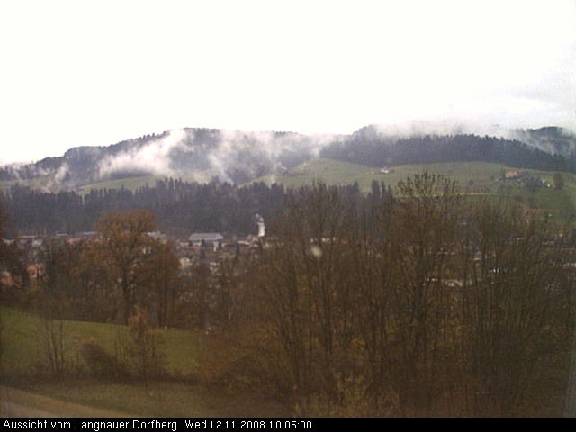Webcam-Bild: Aussicht vom Dorfberg in Langnau 20081112-100500