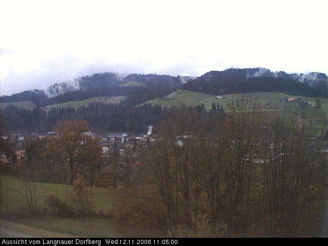 Webcam-Bild: Aussicht vom Dorfberg in Langnau 20081112-110500