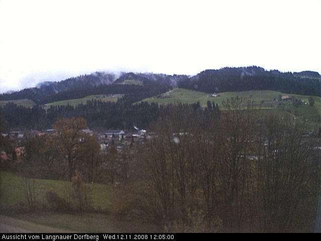 Webcam-Bild: Aussicht vom Dorfberg in Langnau 20081112-120500