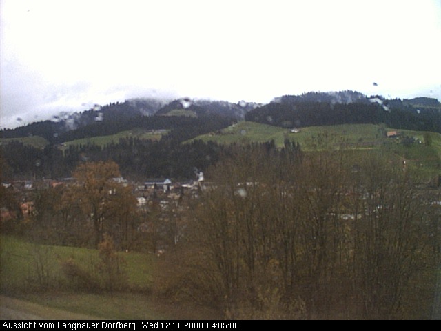 Webcam-Bild: Aussicht vom Dorfberg in Langnau 20081112-140500