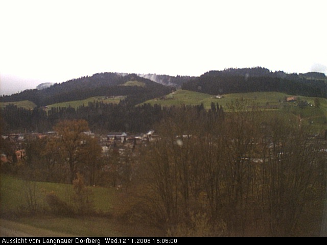 Webcam-Bild: Aussicht vom Dorfberg in Langnau 20081112-150500