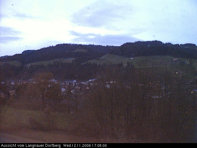 Webcam-Bild: Aussicht vom Dorfberg in Langnau 20081112-170500