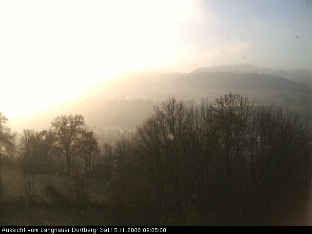 Webcam-Bild: Aussicht vom Dorfberg in Langnau 20081115-090500