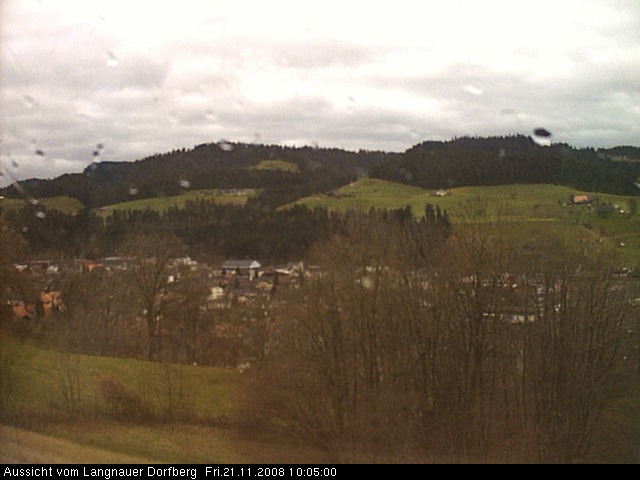 Webcam-Bild: Aussicht vom Dorfberg in Langnau 20081121-100500
