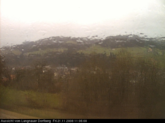 Webcam-Bild: Aussicht vom Dorfberg in Langnau 20081121-110500