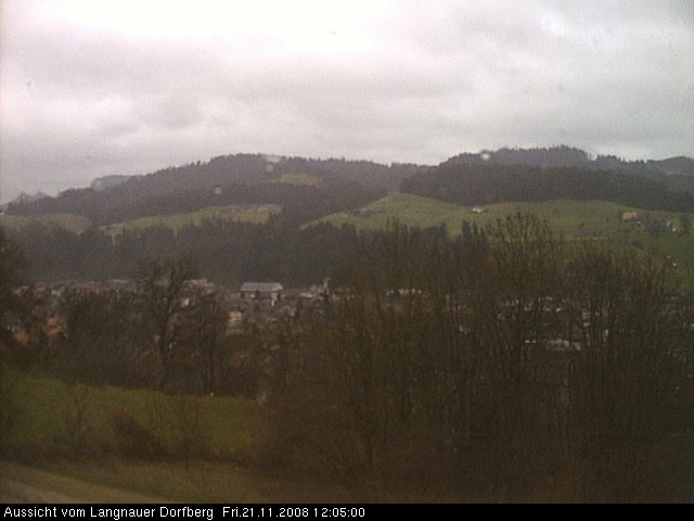 Webcam-Bild: Aussicht vom Dorfberg in Langnau 20081121-120500