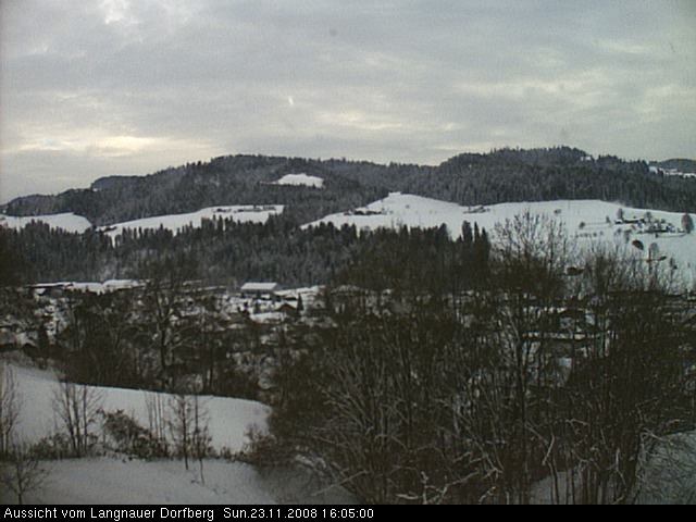 Webcam-Bild: Aussicht vom Dorfberg in Langnau 20081123-160500