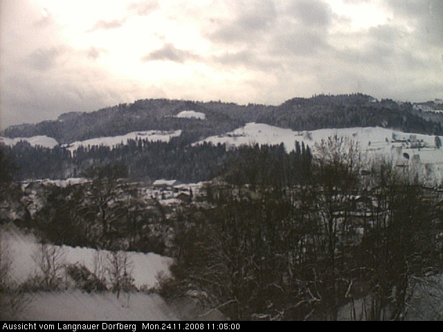 Webcam-Bild: Aussicht vom Dorfberg in Langnau 20081124-110500