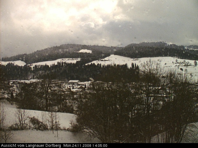 Webcam-Bild: Aussicht vom Dorfberg in Langnau 20081124-140500