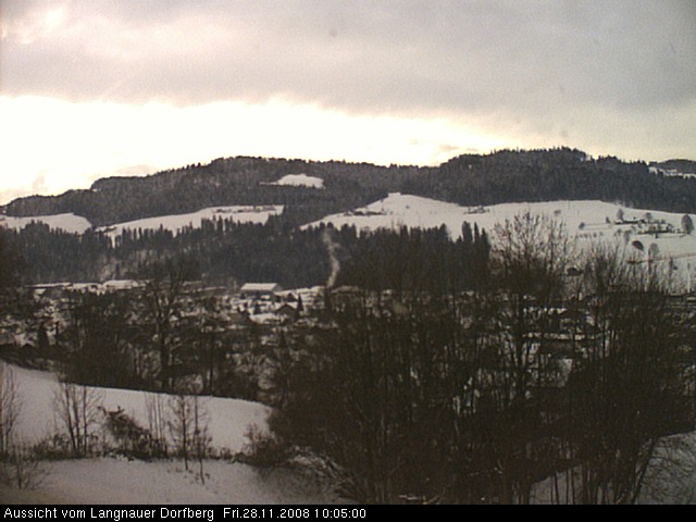 Webcam-Bild: Aussicht vom Dorfberg in Langnau 20081128-100500
