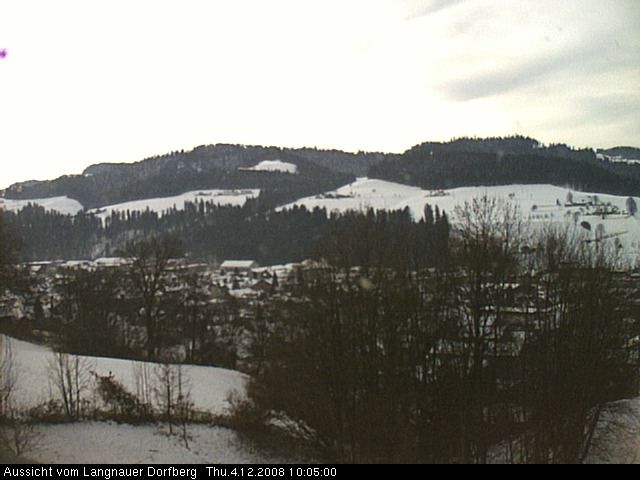 Webcam-Bild: Aussicht vom Dorfberg in Langnau 20081204-100500