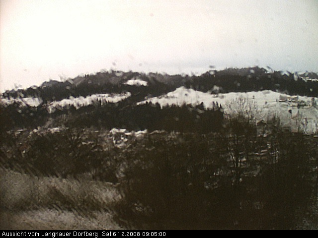 Webcam-Bild: Aussicht vom Dorfberg in Langnau 20081206-090500