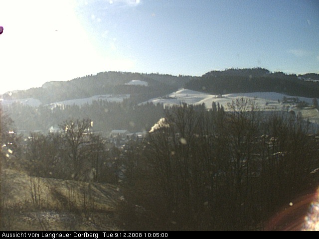 Webcam-Bild: Aussicht vom Dorfberg in Langnau 20081209-100500