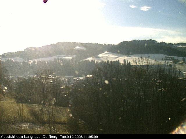 Webcam-Bild: Aussicht vom Dorfberg in Langnau 20081209-110500
